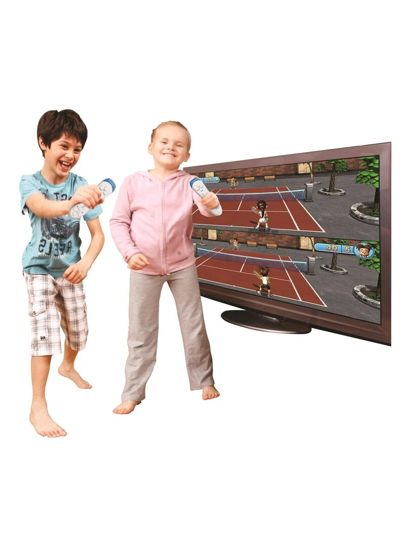 Console Tv Hdmi Plug N' Play Motion   2 Manettes Sans fil 200 Jeux   N/A