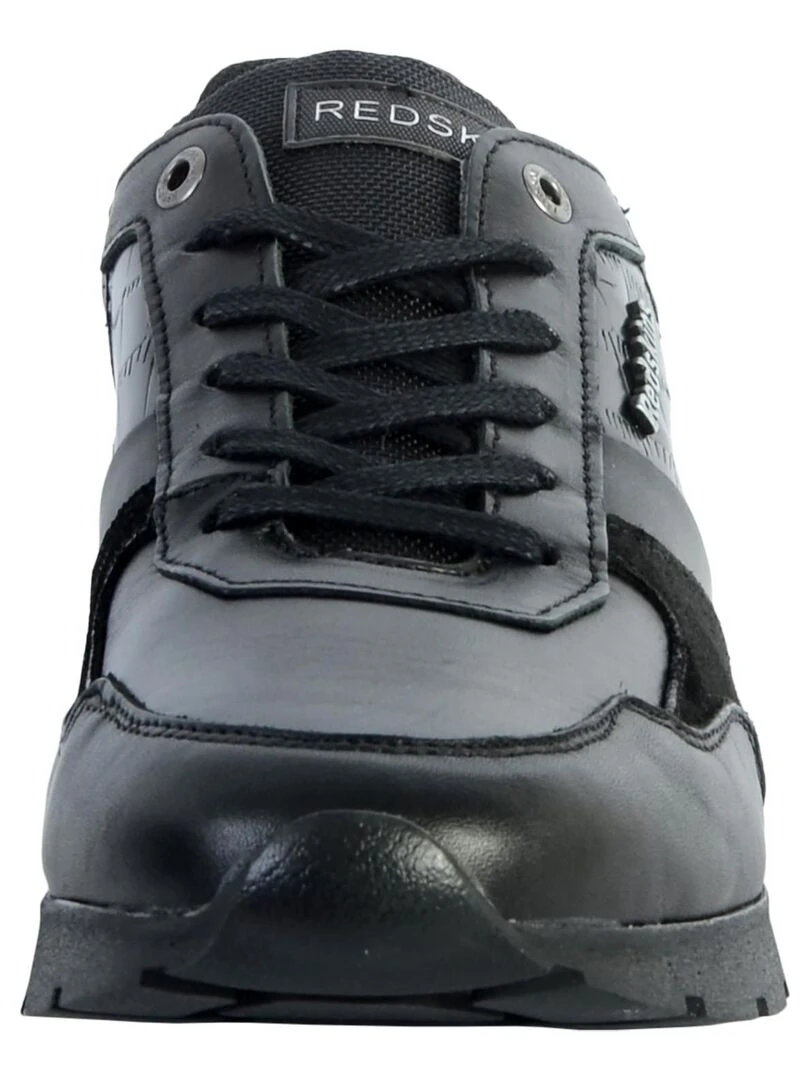 Basket Cuir Redskins Erios   Noir