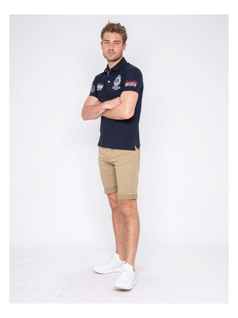 Polo PALBOA   Bleu marine