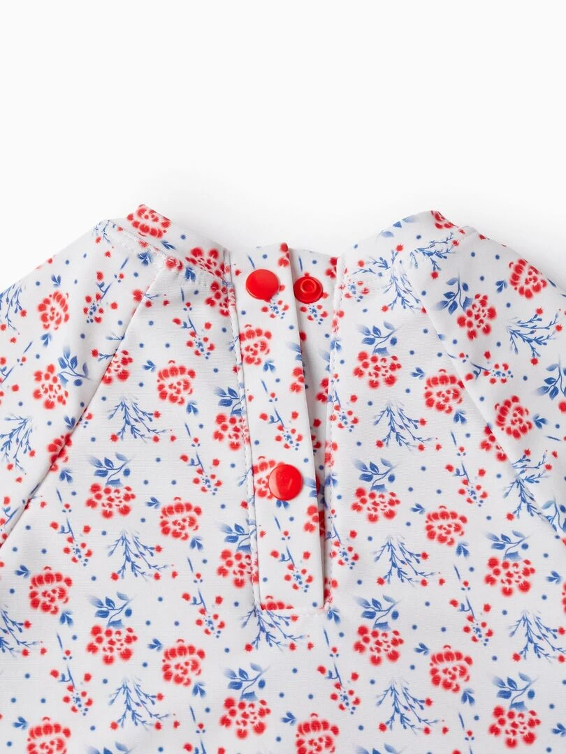 T Shirt + Maillot de Bain UPF80 pour Fille  PICASSO   Beige clair