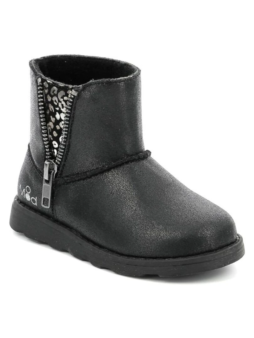 Boots Synthetique Aldize Noir