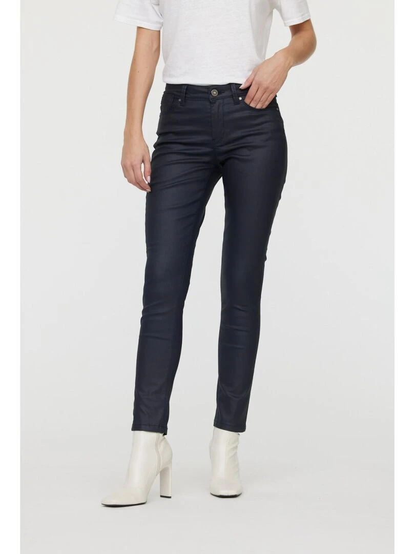 Lee Cooper Pantalon coton slim push up JANA Bleu marine