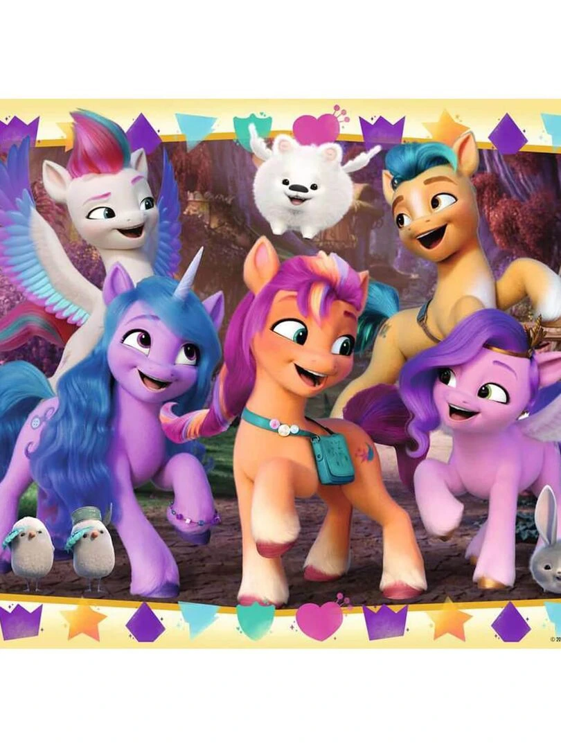 Puzzle 100 pièces XXL : My Little Pony : Aventures entre poneys ! N/A