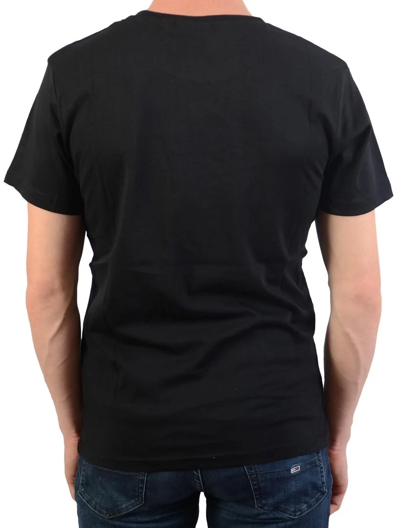 Tee Shirt Manches Courtes Kaporal Enfant Jamy Noir
