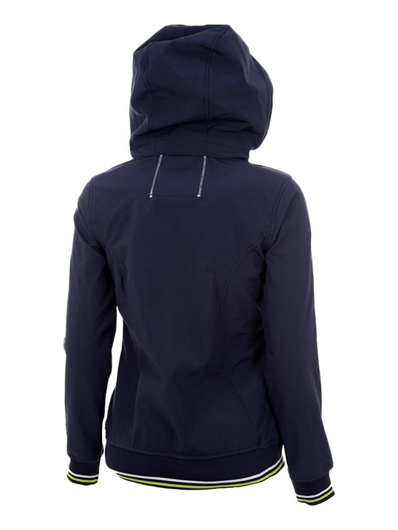 Blouson softshell femme AFILEA VENT DU CAP Bleu marine