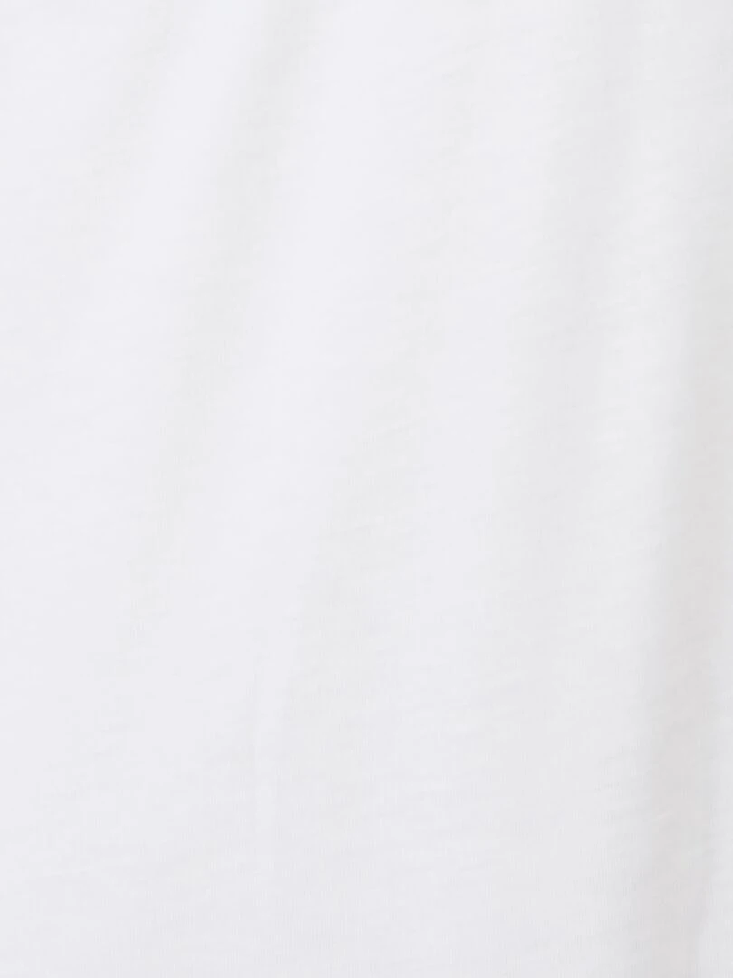 Débardeur en pur coton pima   Damart   Blanc