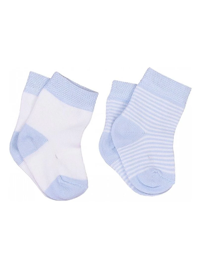 Chaussettes bébé 2 paires DREAMS Bleu