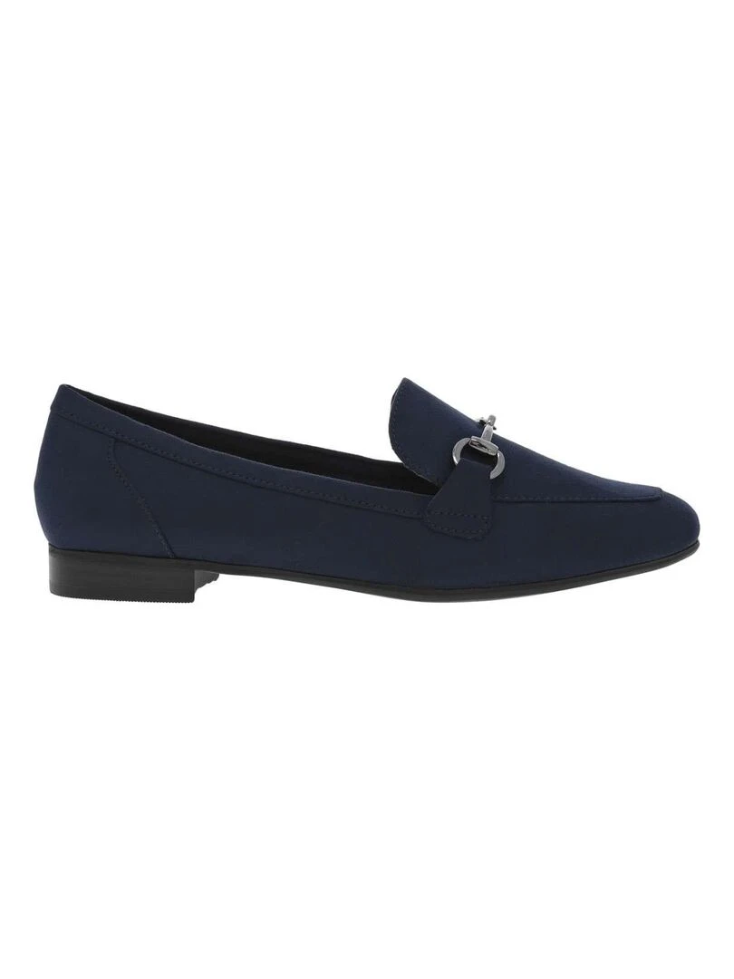 MARCO TOZZI Mocassins talon plat Bleu marine