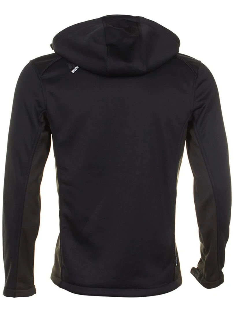 Blouson polar shell homme CRISTOL PEAK MOUNTAIN Noir Noir