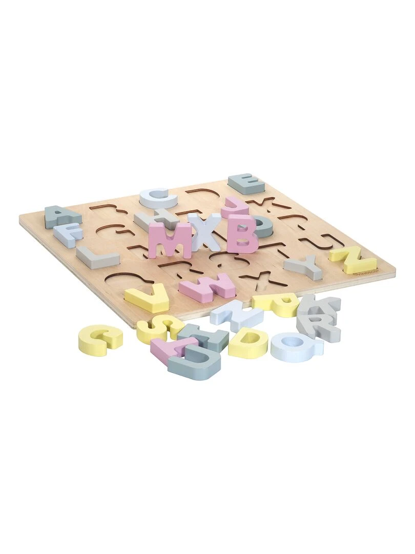 Puzzle ABC Hanna en bois   N/A
