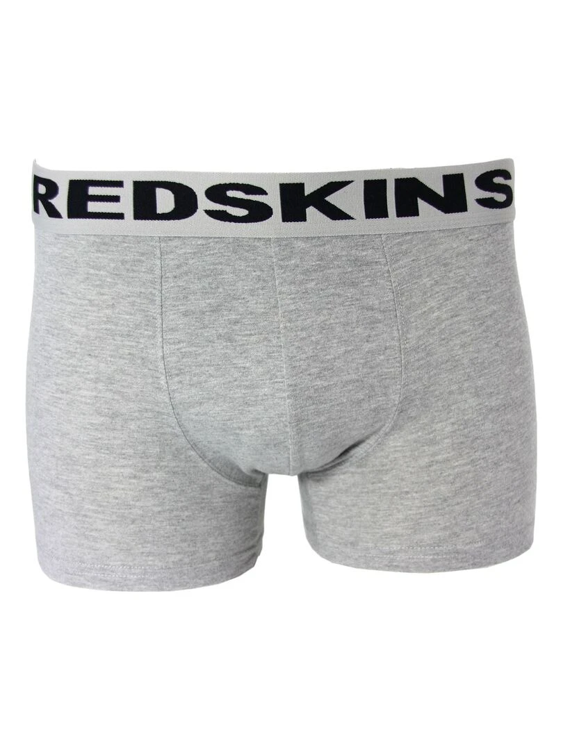 Boxer Redskins Pack De 2 Bx07 Noir