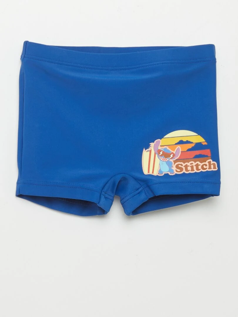 Boxer de bain 'Stitch' Bleu