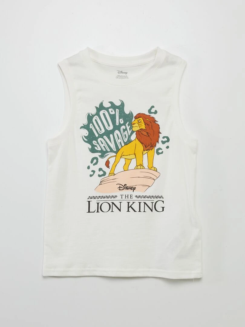 Ensemble pyjama débardeur + short 'Muffassa'   Vert