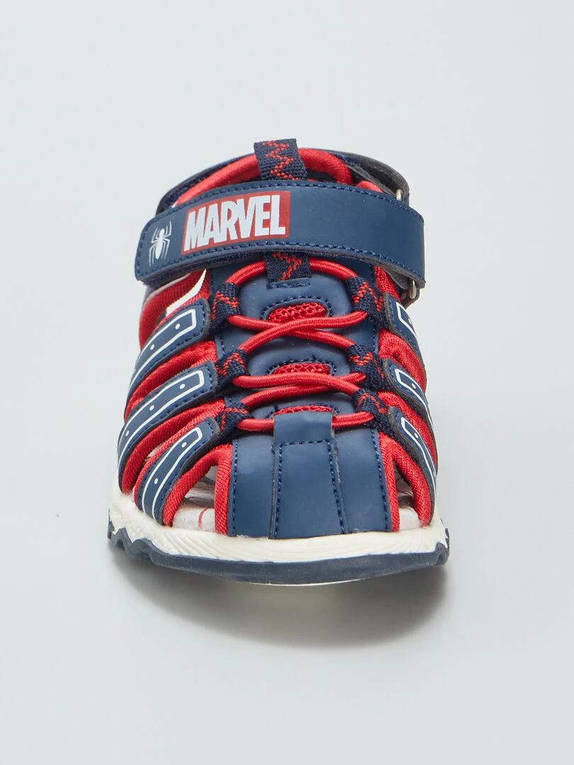 Sandales de sport fermées 'Spider man'   bleu