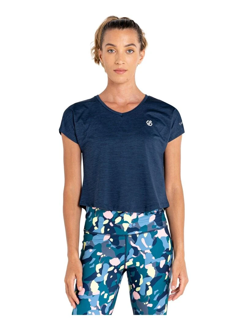 Dare 2B   T shirt REFINING   Bleu foncé