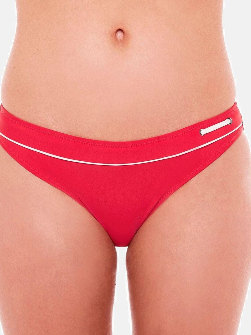 Slip de bain HORIZON   Brigitte Bardot Bain   Rouge