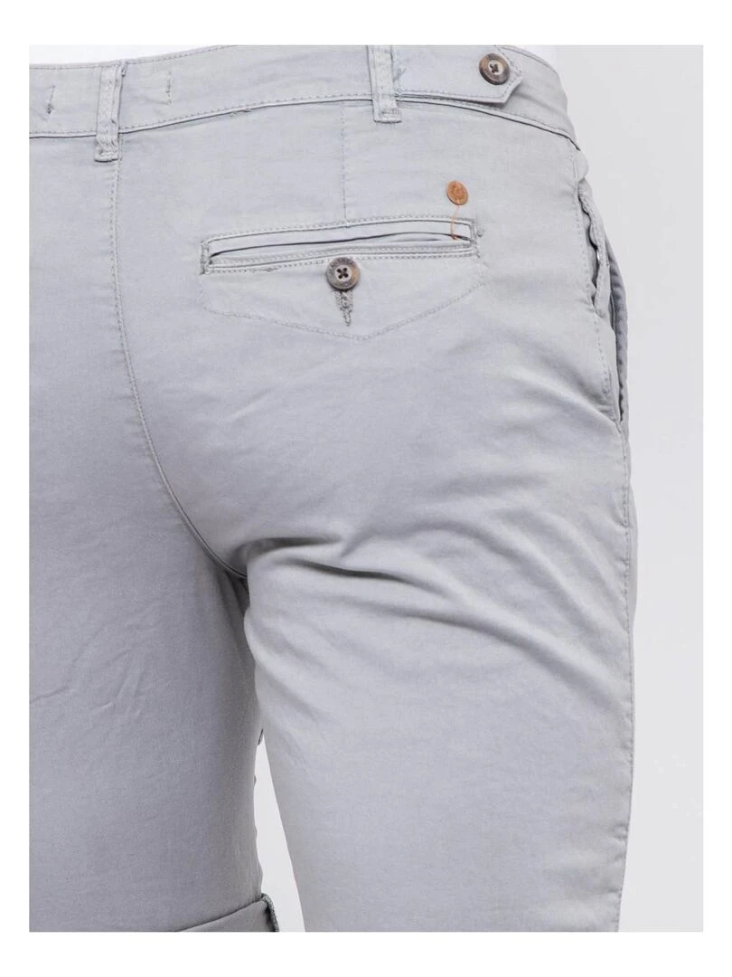 Bermuda chino BOLSTER   Gris clair