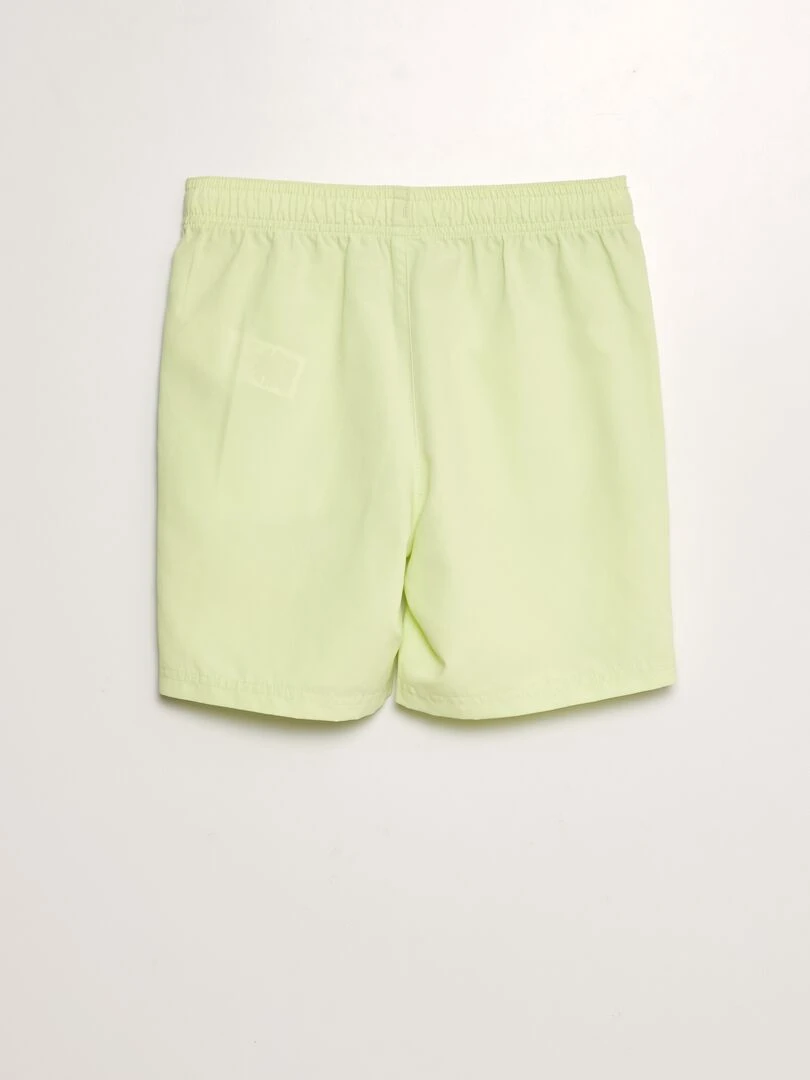 Short de foot Jaune
