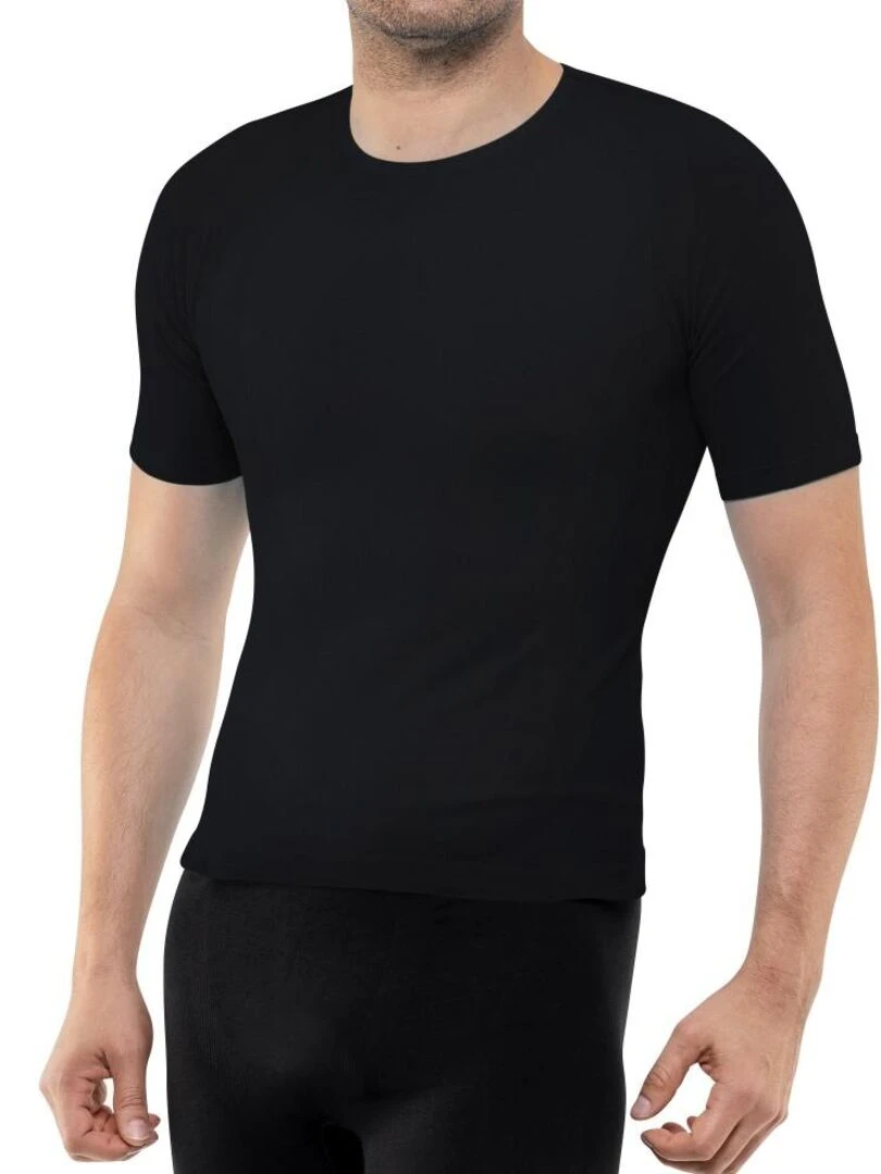 T shirt sculptant running CryoShape   Noir