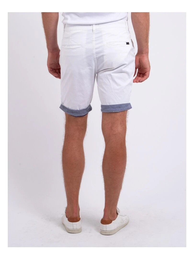 Bermuda chino BAZY Blanc