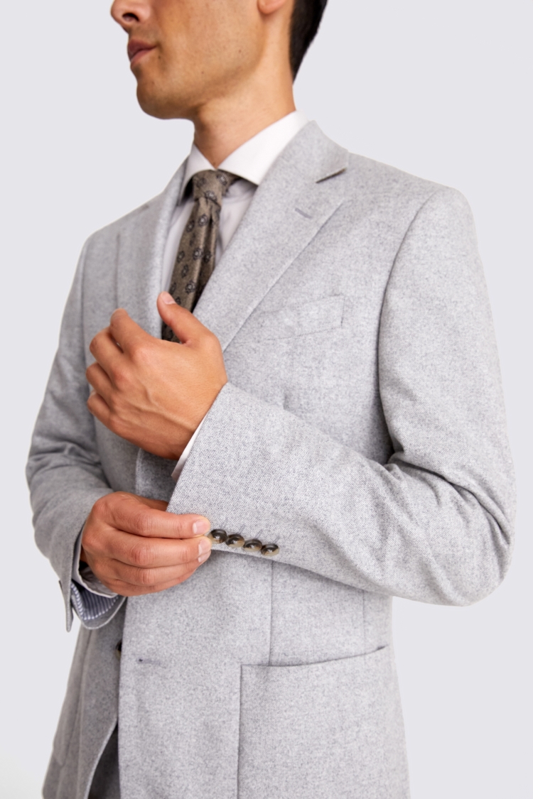 Regular Fit Grey Check Performance Jacket     Buy Online at Moss