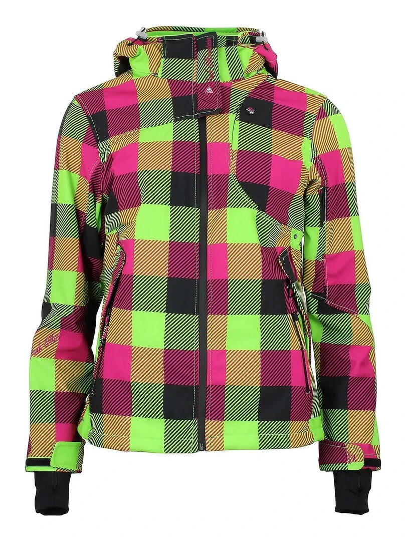 Blouson softshell femme AVENYKS PEAK MOUNTAIN Rose fushia