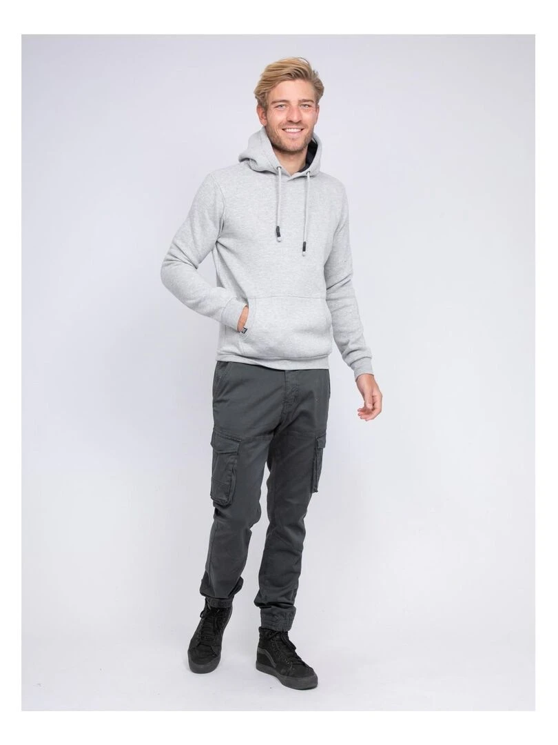 Sweat capuche WIDEM   Gris