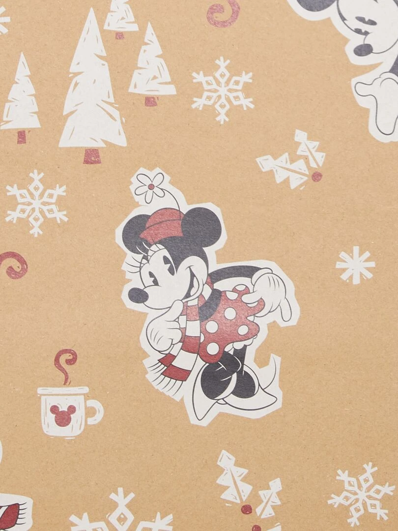 Sac cadeau 'Mickey & Minnie'   Marron