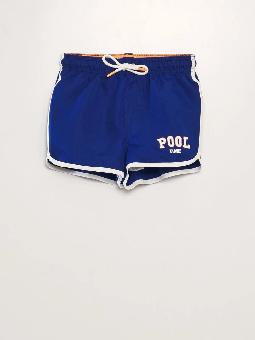 Short type sport Bleu