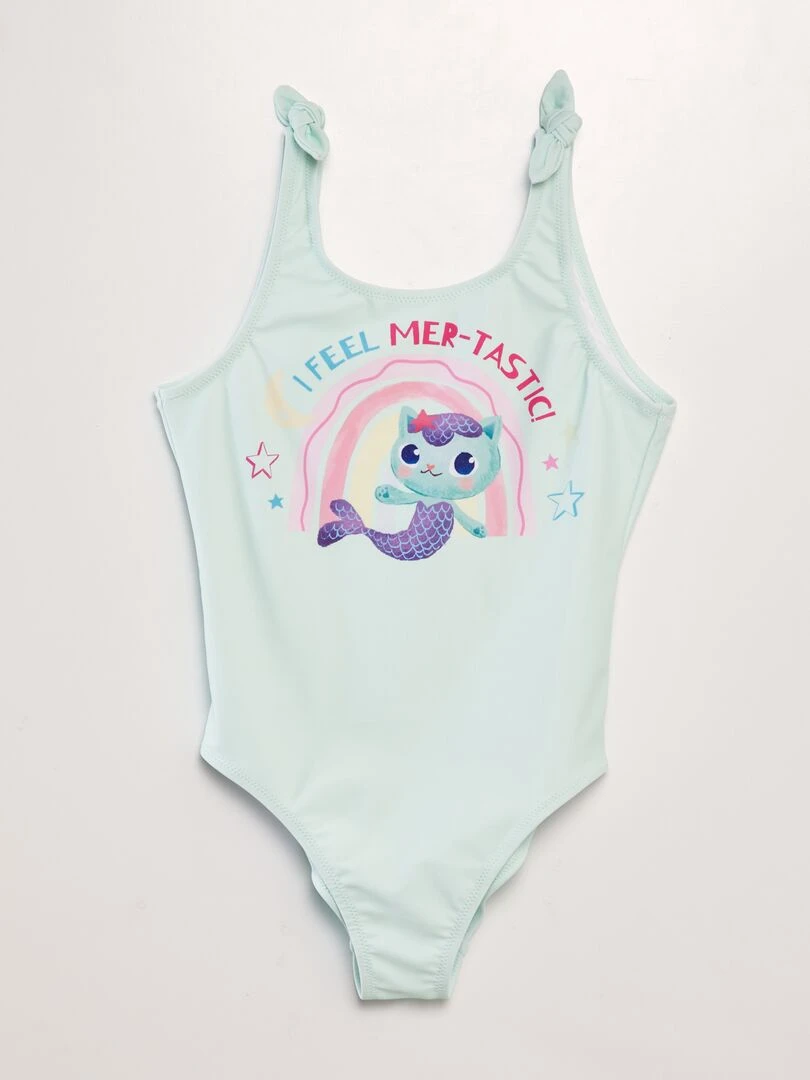Maillot de bain sirène 1 pièce Vert