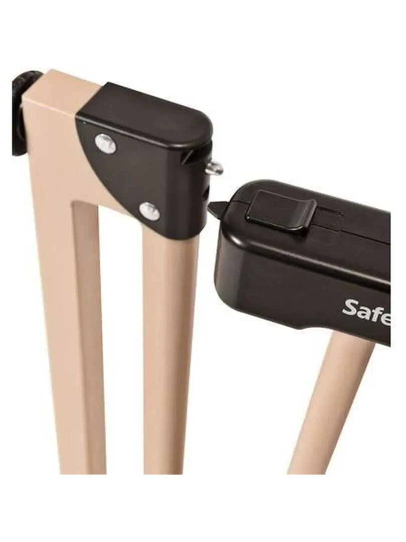 SAFETY 1ST Barrière de sécurité 73 80 cm en bois de 6 à 24 mois Marron