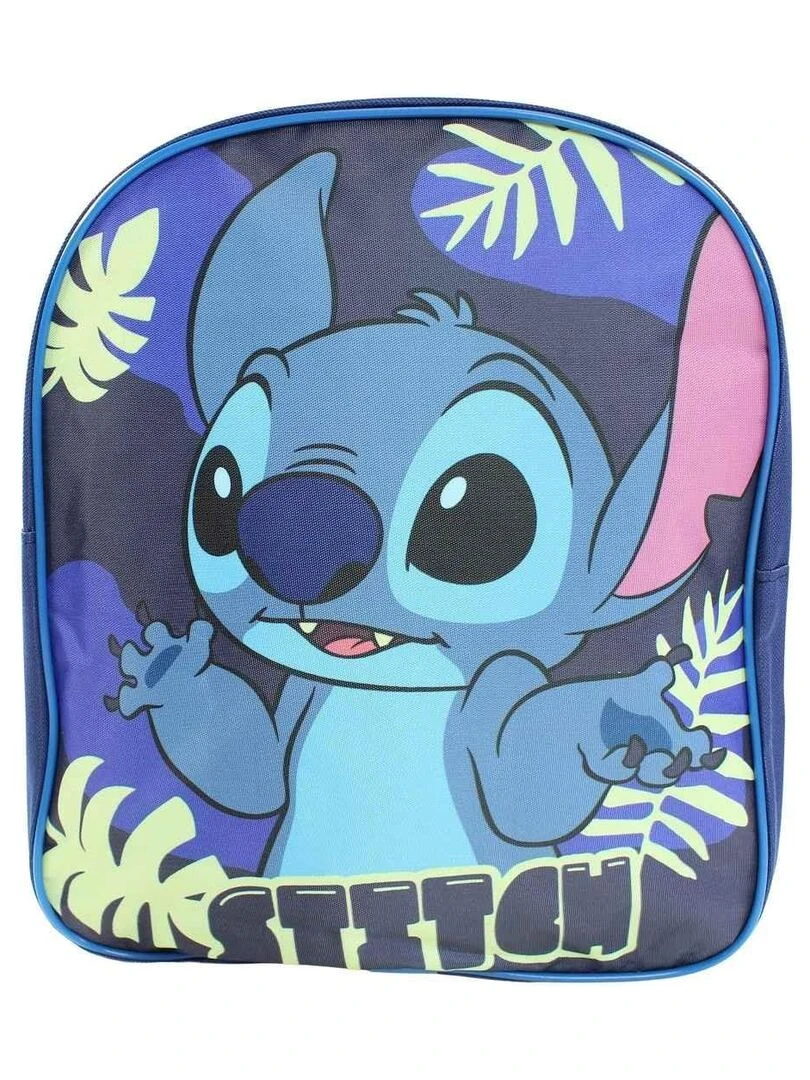 Disney Sac à dos garçon imprimé Lilo Et Stitch 30x26x10 cm Bleu