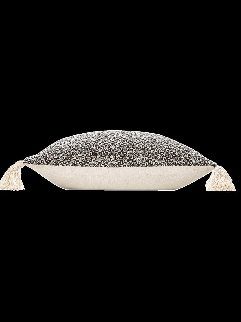 Coussin 40 x 40 cm Junon   Noir