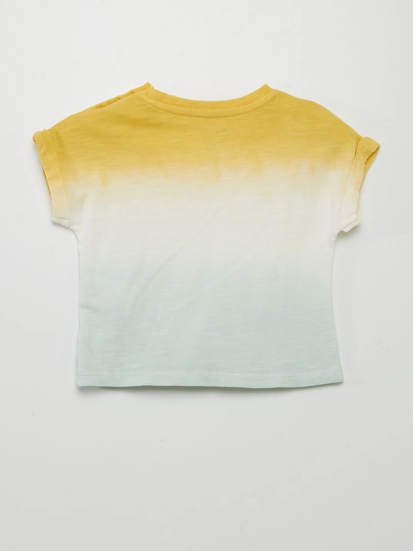 T shirt dégradé de couleurs   Multi