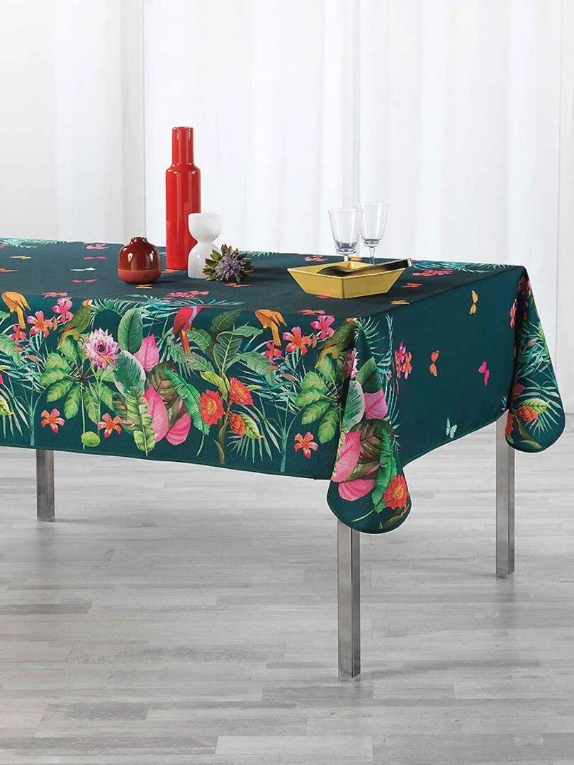 Nappe rectangulaire Tropical Vintage Multicolore