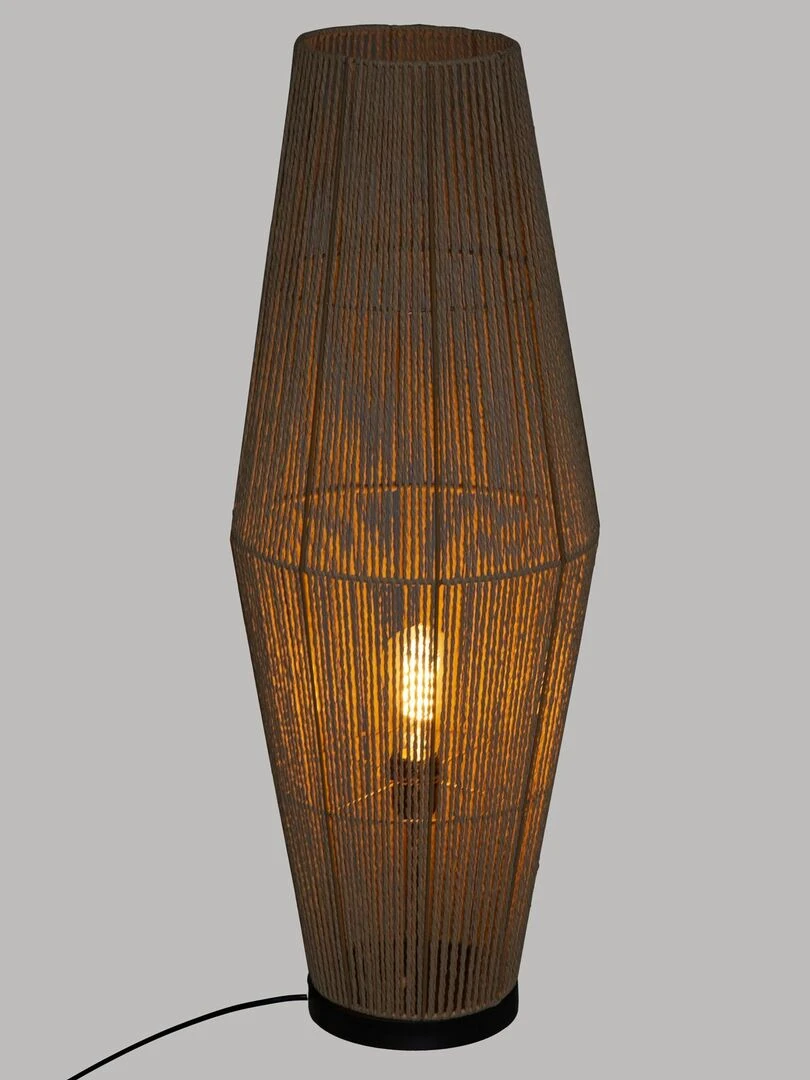 Lampadaire au style exotique Beige