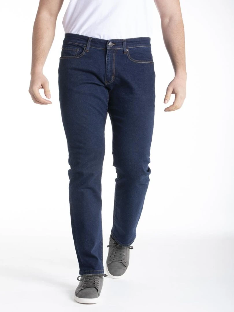 Jeans stretch Fibreflex® anti inflation brut ANTI1 Bleu