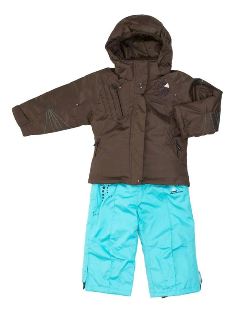 Ensemble de ski fille FAZLY PEAK MOUNTAIN Marron