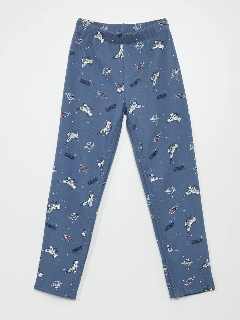 Pantalon avec ouverture à pressions So Easy Bleu