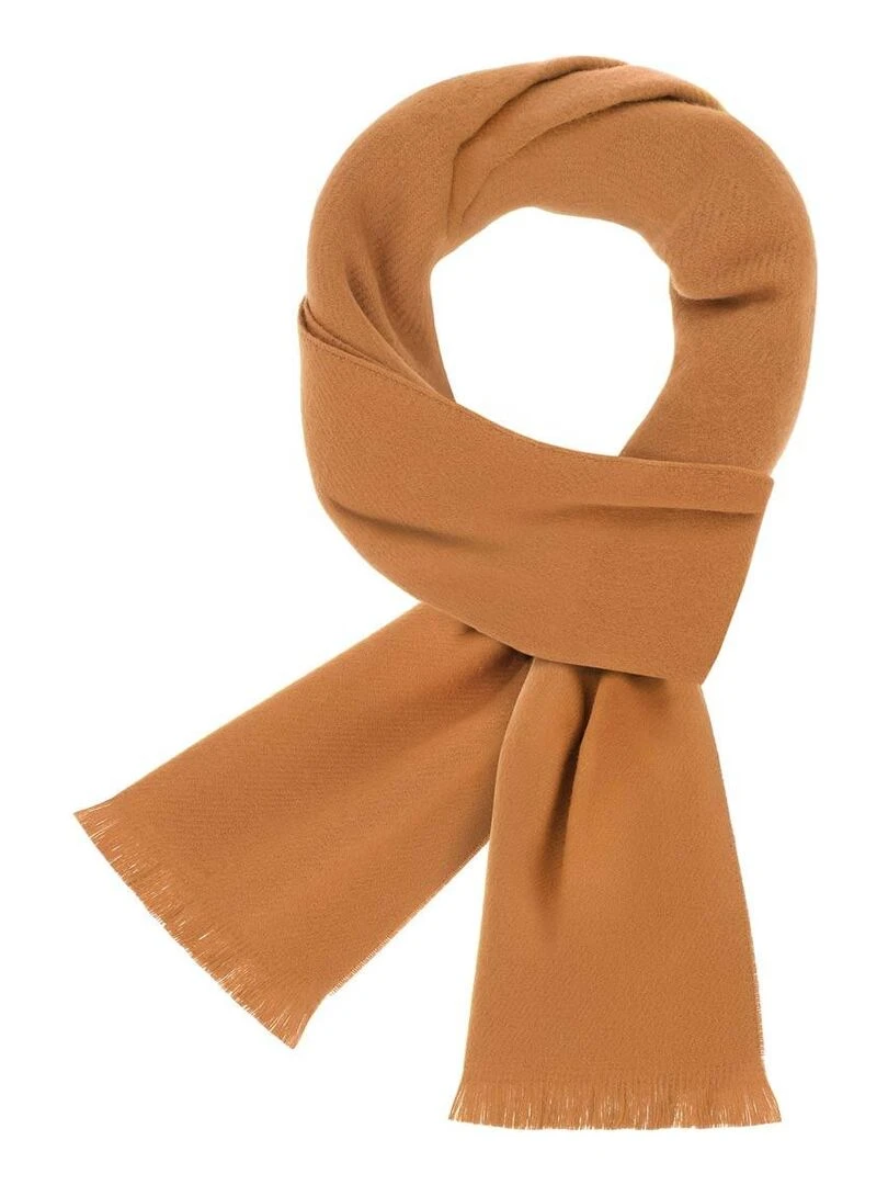 Echarpe Sherpa Fabriqué en France Marron tabac