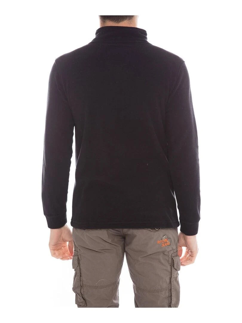 Sweat polaire zip ZATHLON II Noir