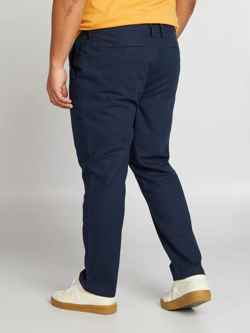 Pantalon chino   Bleu