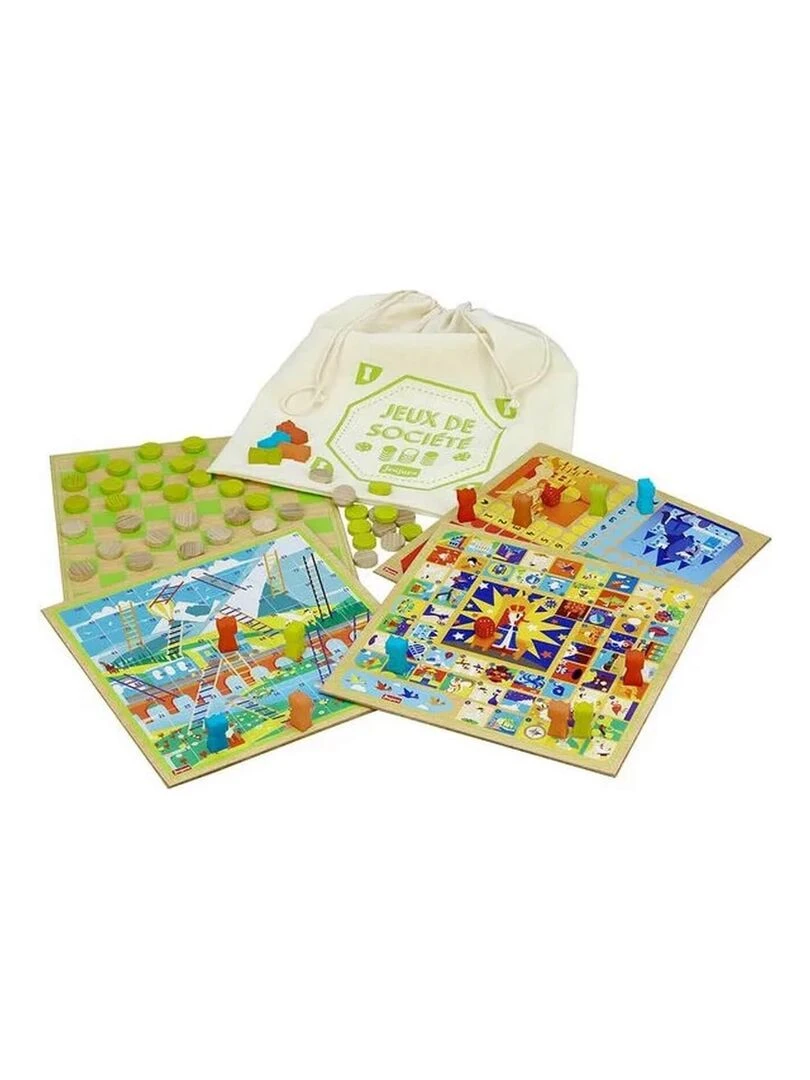Jeux de société plateaux en bois N/A