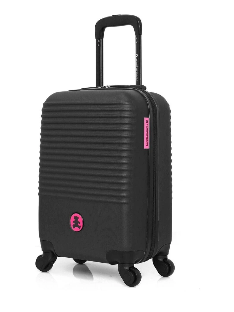 LULU CASTAGNETTE Valise Cabine XS 50cm BAND E Noir