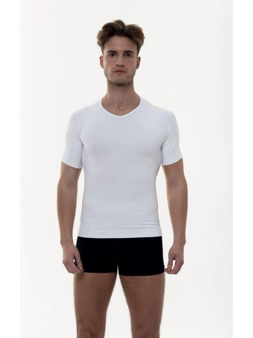 T shirt amincissant avec fibre Emana  Speed   Noir Noir