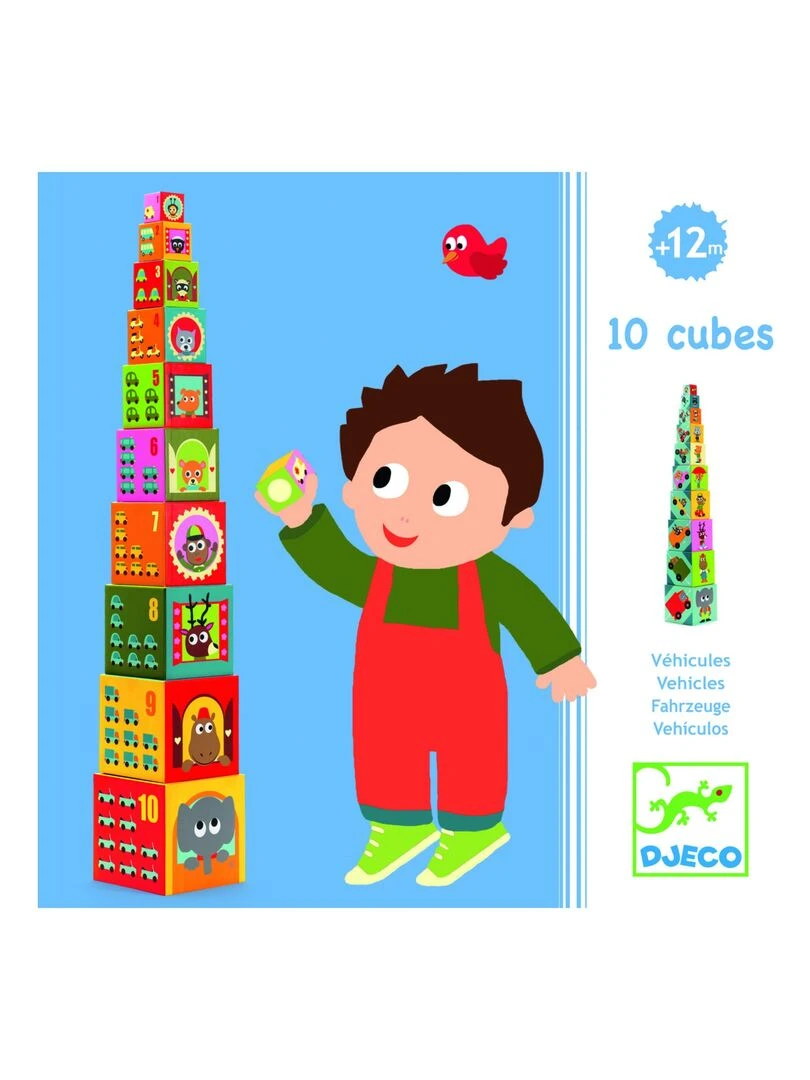 10 Cubes Vehicules N/A
