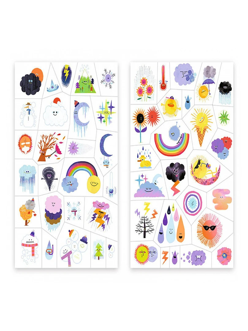 Tatouages Emojis Meteo Fsc   N/A