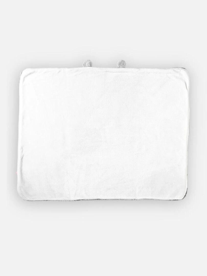 Couverture en fausse fourrure 75x100cm   Gris