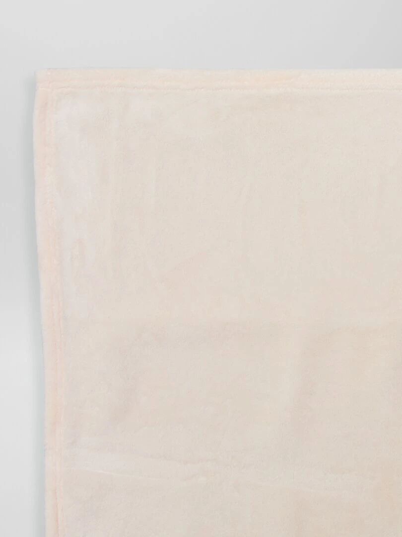 Plaid bébé polaire   Rose