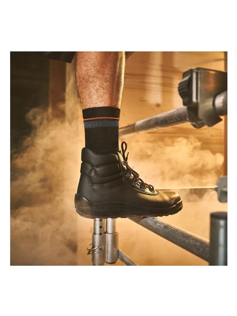 Lot de 6 Paires de Chaussettes hautes de travail DEK Black & Decker   Noir